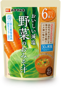 かるしおおいしい減塩 野菜のおみそ汁 6食