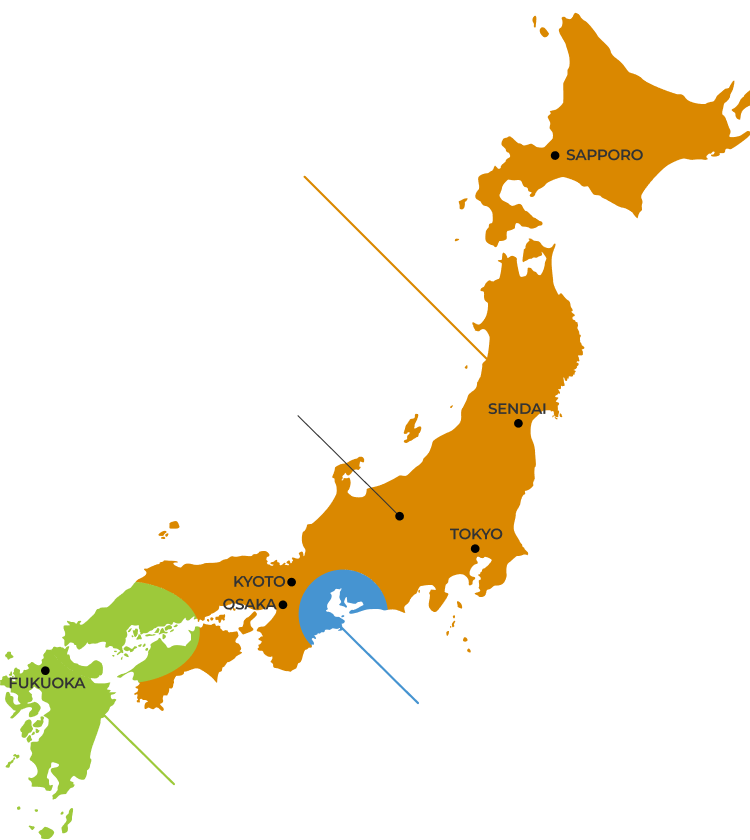 JAPAN MAP