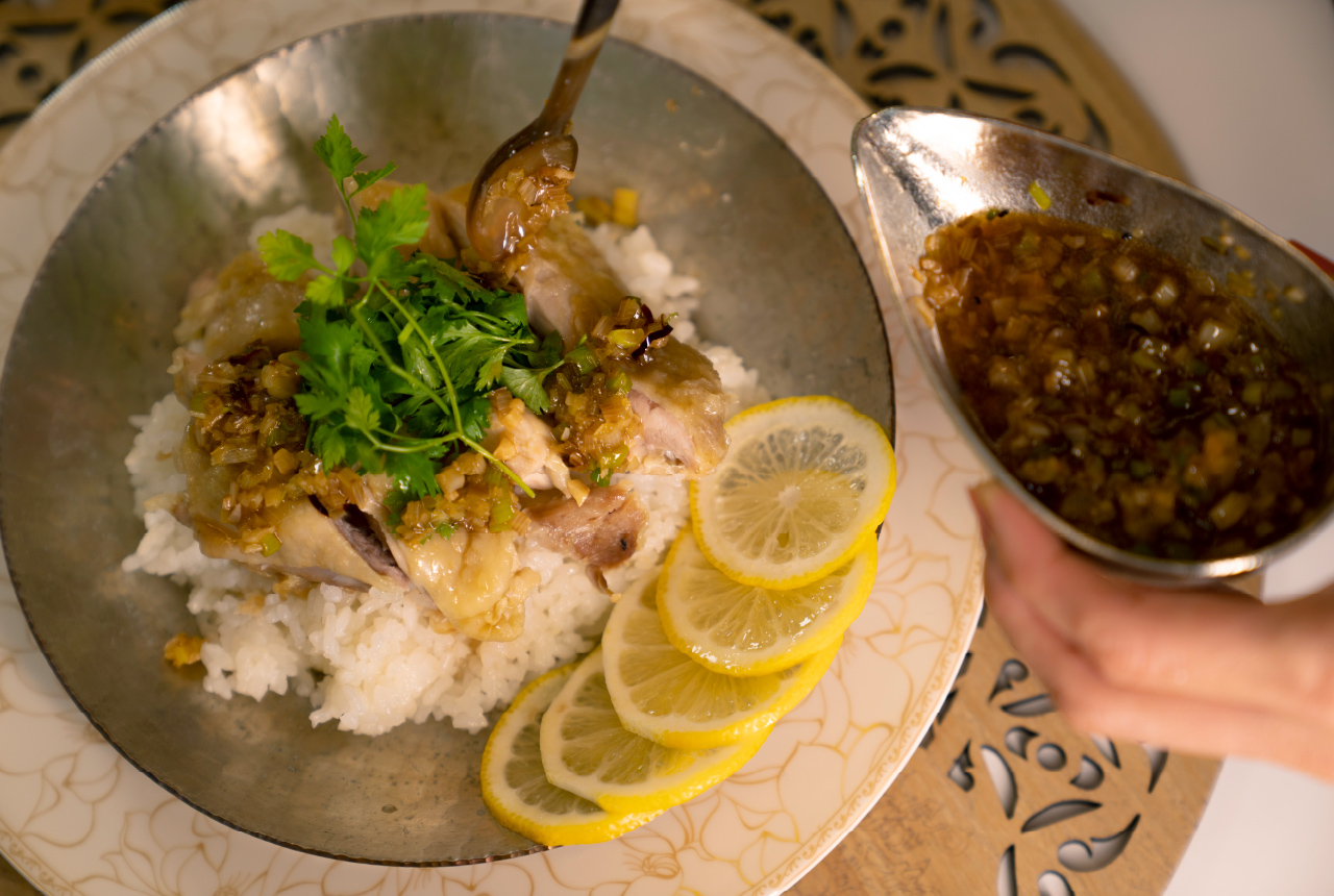 冷めても美味しい「液体塩こうじ」のカオマンガイ