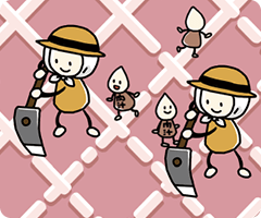 肉内部のたんぱく質を分解します。