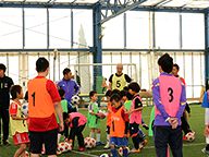 親子サッカー教室の様子12