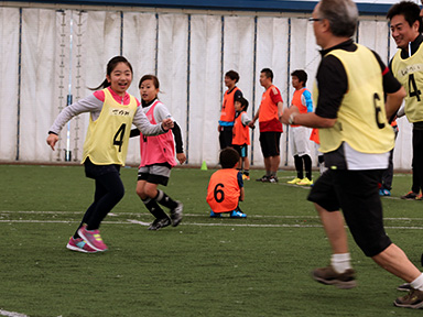 親子サッカー教室の様子10
