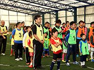 親子サッカー教室の様子3
