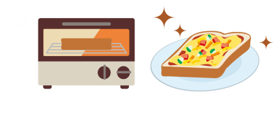 絶品！トマみそピザトーストstep-3