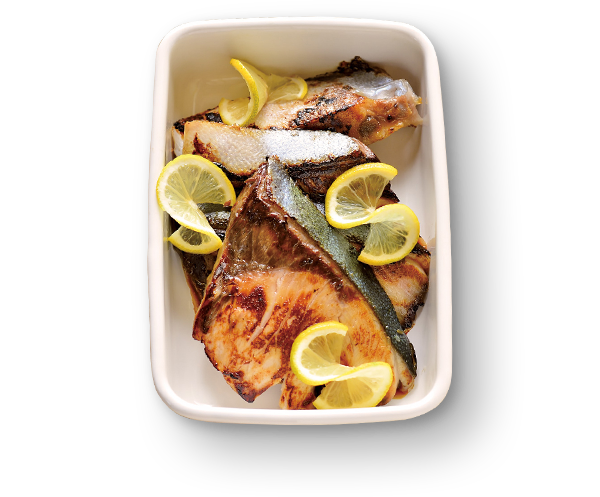 ぶりの塩こうじ漬け焼き